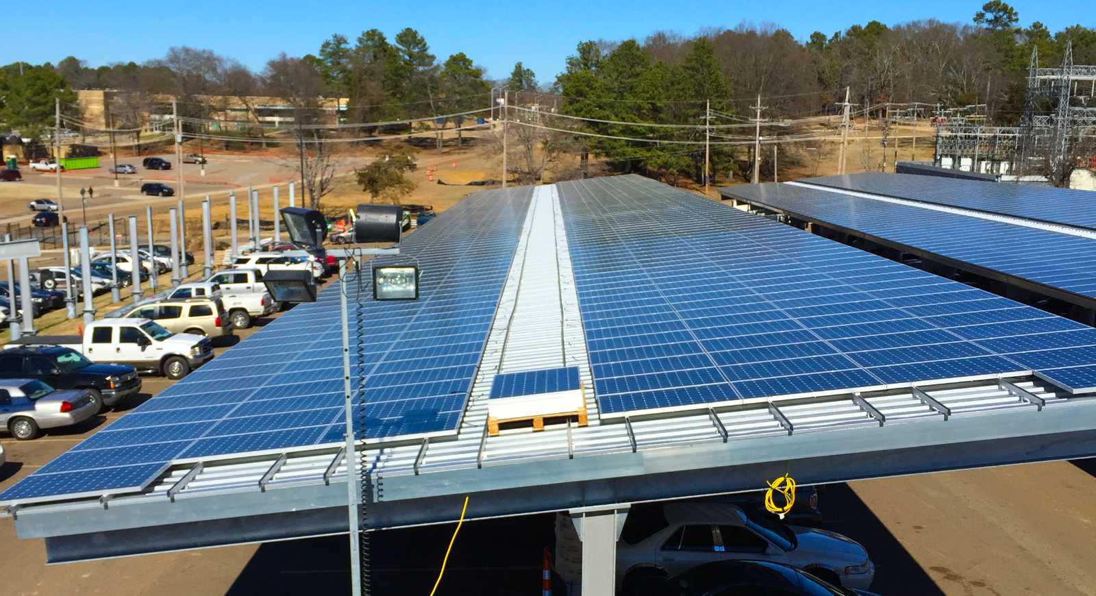 2.1 megawatt solar power system installed by McInnis Electric