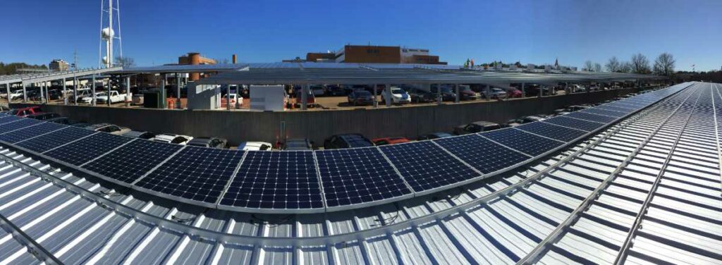 Solar power system installed by McInnis Systems